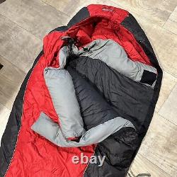 REI E1 Elements+10F 700 Goose Down Sleeping Bag Red