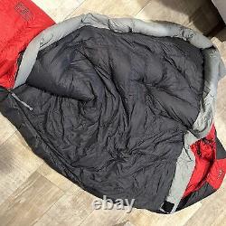 REI E1 Elements+10F 700 Goose Down Sleeping Bag Red