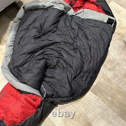 REI E1 Elements+10F 700 Goose Down Sleeping Bag Red