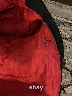 REI E1 Elements-5F Goose Down Sleeping Bag Reg RH EUC