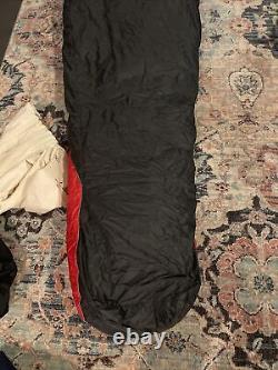 REI E1 Elements-5F Goose Down Sleeping Bag Reg RH EUC