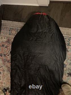 REI E1 Elements-5F Goose Down Sleeping Bag Reg RH EUC