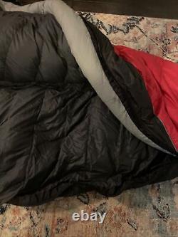 REI E1 Elements-5F Goose Down Sleeping Bag Reg RH EUC