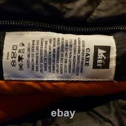REI Goose Down 0 Degree Long Left Zipper Sleeping Bag with 750 Down Fill