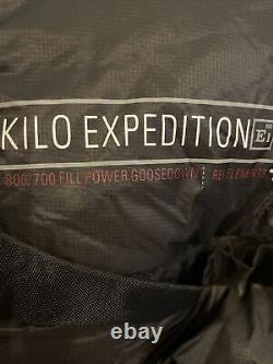 REI Kilo Expedition-20°F Goose Down Sleeping Bag Reg RH VGUC