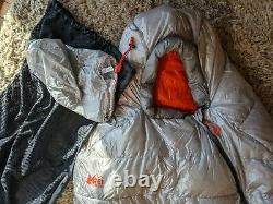 REI Men Magma 30 Sleeping Bag 850 Goose Down Fill Sizez Reg UL 19 oz