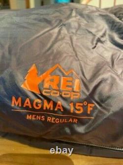 REI Men's Magma 15 Sleeping Bag Super Lightweight, Never Used