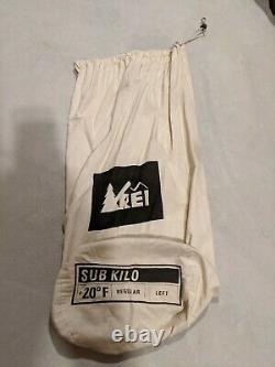 REI Sub Kilo 750 Down Sleeping Bag 20 Degree (Mens Regular)