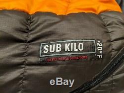 REI Sub Kilo 750 fill Down Sleeping Bag 20 Degree, Left Zip