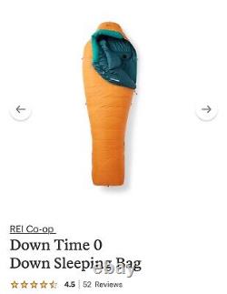 REI (never used) 0 degree mummy sleeping bag