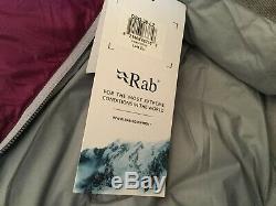 Rab Ascent 700 W Down Womans Sleeping Bag Brand New