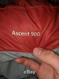 Rab Ascent 900 Down Sleeping Bag Red