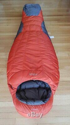 Rab Expedition 1200 Sleeping Bag Goose Down Storage bag, Stuff sack, Silk Liner