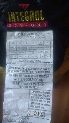 Rab Integral Designs Down Sleeping Bag Everest Quality Canadian White Goose Down