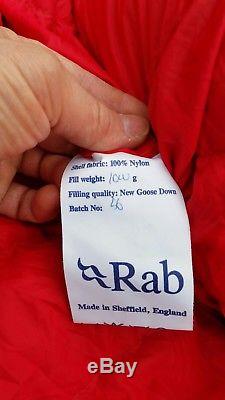 Rab Ladakh 1000 4-5 season Goose Down Sleeping Bag Superb