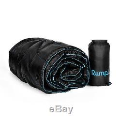 Rumpl 600 Fill Power Duck Feather Down Puffy Outdoor Blanket or Sleeping Bag Rep
