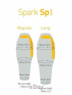 Sea To Summit Spark-1 Down Sleeping Bag 850+loft Ultradry Rds Certified Down 5°c