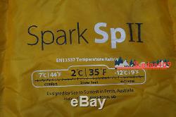 Sea to Summit Spark SPII Sleeping Bag Ultralight 35F 850-fill Ultra-Dry Down