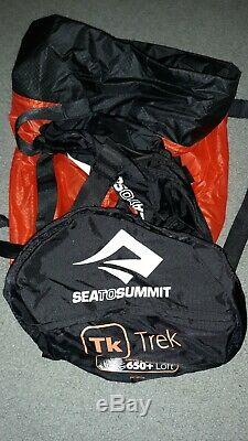 Sea to Summit Trek Tk II 650 Down Sleeping Bag Orange