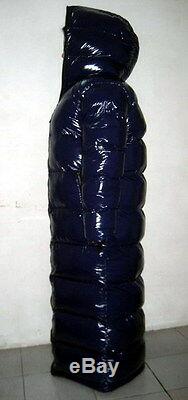 Shiny Glossy Nylon Wetlook Down Coat Winter Jacket Sleeping Bag glanznylon