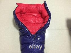 Shiny gloss wetlook nylon mermaid sleeping bag down mummy sleeping bags warm new