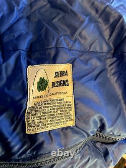 Sierra Designs -10 Berkley California Quilt USA Made Down Sleeping Bag Wide Body