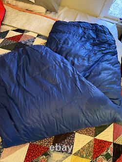 Sierra Designs -10 Berkley California Quilt USA Made Down Sleeping Bag Wide Body