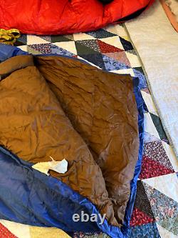 Sierra Designs -10 Berkley California Quilt USA Made Down Sleeping Bag Wide Body