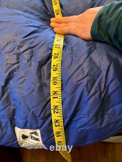 Sierra Designs -10 Berkley California Quilt USA Made Down Sleeping Bag Wide Body