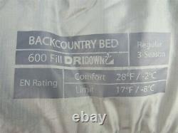 Sierra Designs Backcountry Bed 600F 3 Season Sleeping Bag-Regular
