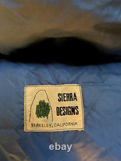 Sierra Designs Berkley California 0 Degree USA Made Down Sleeping Bag Extra Long