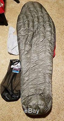 Sierra Designs Cal 13 800 Down DriDown Sleeping Bag Ultra Light Backpacking