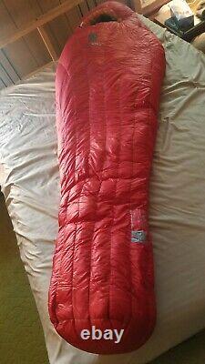 Sierra Designs Cal 6 800FP Goose Down Sleeping Bag Long Left