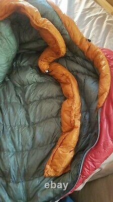 Sierra Designs Cal 6 800FP Goose Down Sleeping Bag Long Left