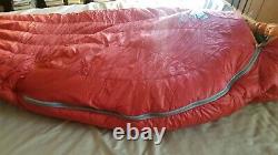 Sierra Designs Cal 6 800FP Goose Down Sleeping Bag Long Left