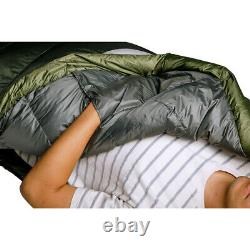 Sierra Designs Get 550 Down 20F Sleeping Bag Green Regular NWT