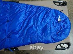 Sierra Designs Topaz 600 Fill 45 Degree Down Regular Size Sleeping Bag Camping
