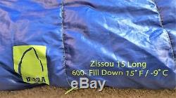 Sierra Designs Zissou DriDown 15 Long Sleeping Bag with 600 Fill Power Down