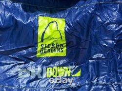 Sleeping Bag, Down, Long, Mummy, 0 Degree Sierra Designs Zissou 0 Hi, $340 Value