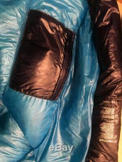 Sleeping Bag Marmot Phase 20 Long 6' 6 Down 850 Arctic Navy Blue Backpacking