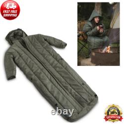 Sleeping Bag With Arms Durable Polyester Construction Weather Resistance Comfort