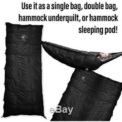 Sleeping Bags Outdoor Vitals Aerie 20F Down Underquilt Sleeping Bag, Use As Bag