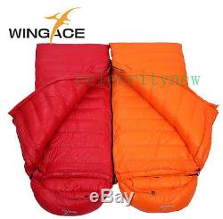 Sleeping bag winter hiking Fill goose down outdoor Camping AdultTravel Sleep Bag