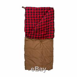 Stansport -10°f Hollow 6 Lb Rectangular Sleeping Bag Flannel Camping Outdoor New