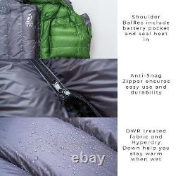 Summit Sleeping Bag 800+ Fill Power Starting Under 2lbs Ultralight Backpackin