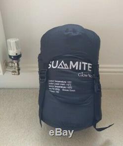 Summiteer Glow Worm 800 down sleeping bag great mountain equipment brand new