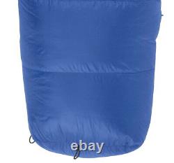 TETON Sports ALTOS 20 F Down-Filled Mummy Sleeping Bag, Blue/Grey, 2201BL