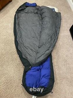 THE NORTH FACE Down 700g Foxfire Blue Mummy Sleeping Bag Camping
