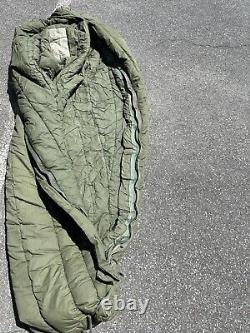 Tennier US Army Subzero Extreme Cold Weather ECW Down GI Mummy Sleeping Bag