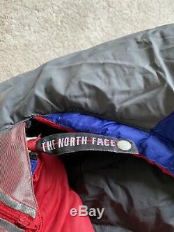 The North Face 600 Fill Goose Down Mummy Sleeping Bag blue Kazoo